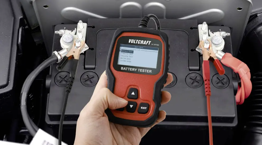 Conrad 2588790 Vc-bt100 Lead-acid Battery Tester User Manual