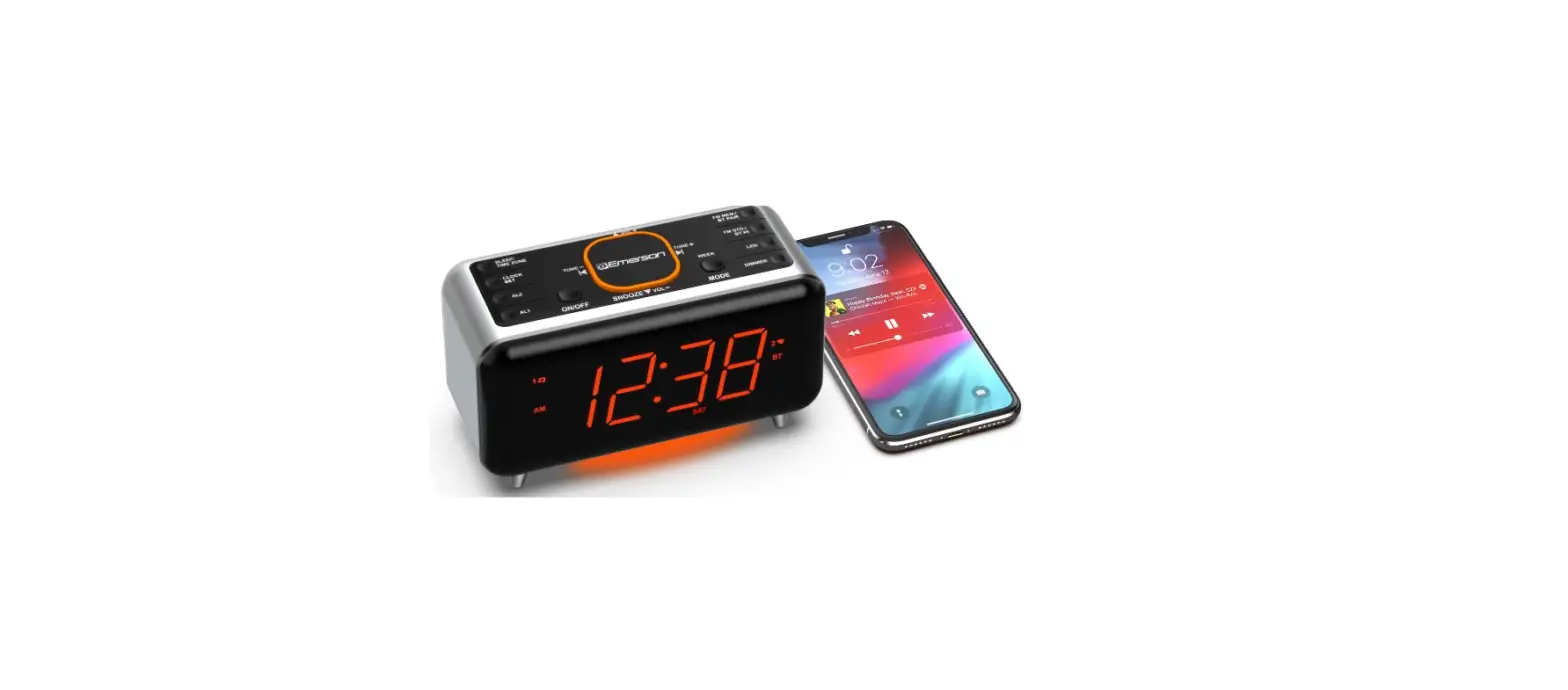 Emerson Cks1521 Smartset Clock Radio With Bluetooth User Manual