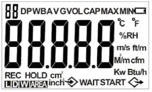 SPER SCIENTIFIC 840034 Psychrometer-Anemometer-1