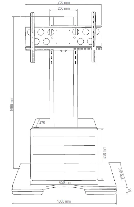 HAGOR-CON-Line-T1-Media-Furniture-FIG 5