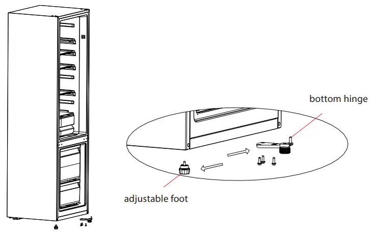ARDESTO DDF M260W177 Refrigerator - bottom