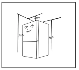 ARDESTO DDF M260W177 Refrigerator - placement5