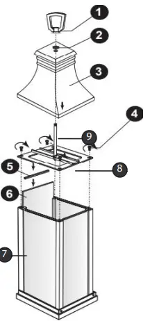 HINKLEY 17467 Beacon Hill 12v 10.5w 3 Light-fig2