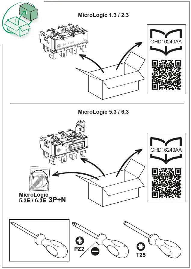 Schneider-Electric-C4032D400-MicroLogic-Trip-Unit-fig-1