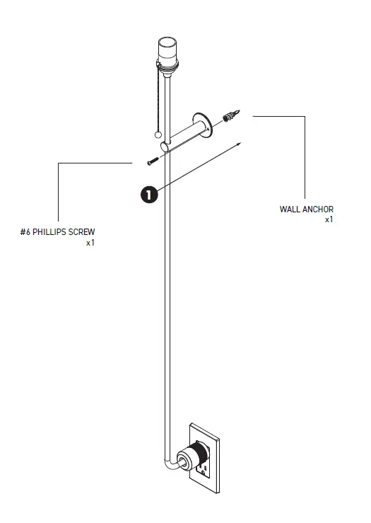 HUMANHOME Level Plug Lamp 1
