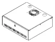 KENDALL HOWAR 1917-3-001-00 21 Inch Depth Security Lock Box - Security Lock Box