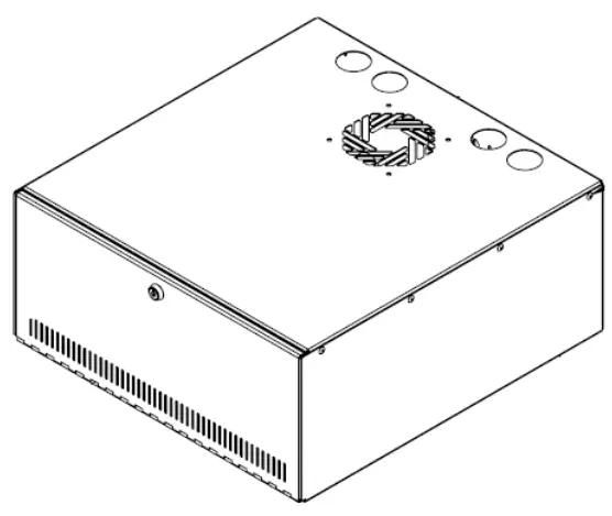 KENDALL HOWAR 1917-3-001-00 21 Inch Depth Security Lock Box