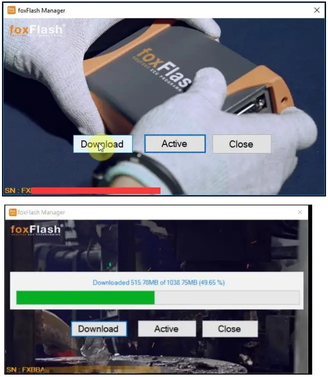 Nouveau FoxFlash Super ECU TCU Clone and Chiptuning Tool - connect your foxflash tool