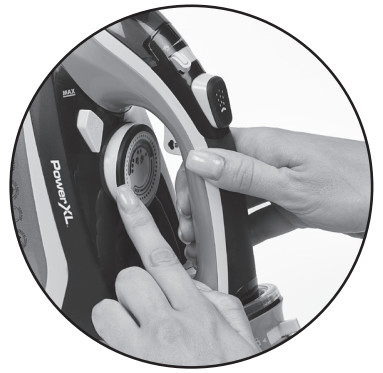 PowerXL Cordless Iron & Steamer - STEP 3