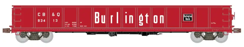 SCALE-TRAINS-Kit-Classics-HO-Scale-CB-and-Q-Havelock-Shops-52-6-Gondola-PRODUCT