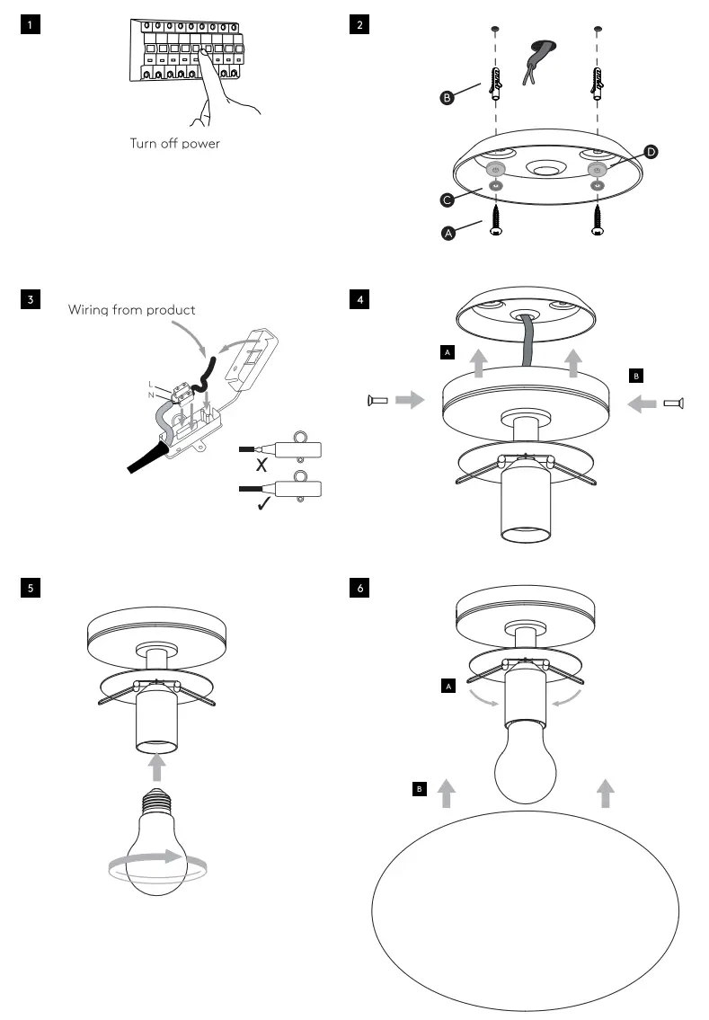 astro 62919 Zeppo Ceiling Light -fig3