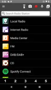 FIG 20 AirMusic Control App