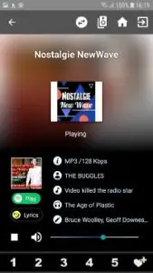 FIG 22 AirMusic Control App