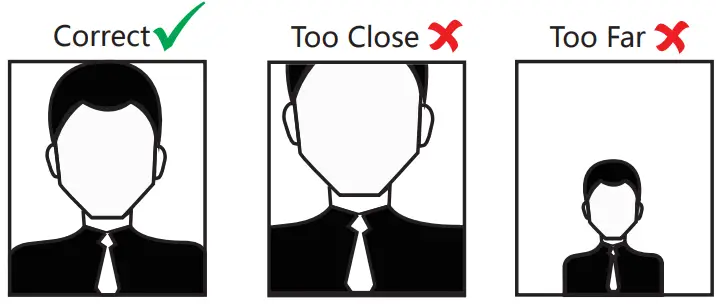 HIKVISION UD19107B Face Recognition Terminal-Size