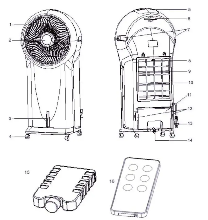 Parts diagram