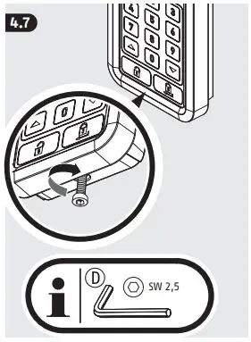 ABUS HomeTec Pro CFT3100 Instructions - Installation instructions