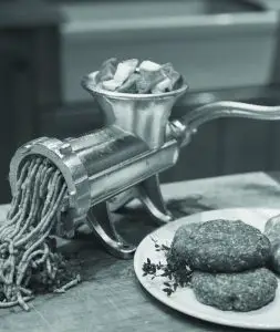 MEAT GRINDER & SAUSAGE STUFFER