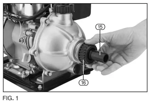 DRAPER 87680 Water Pump User Manual - Figure 1