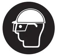 eye and head protection