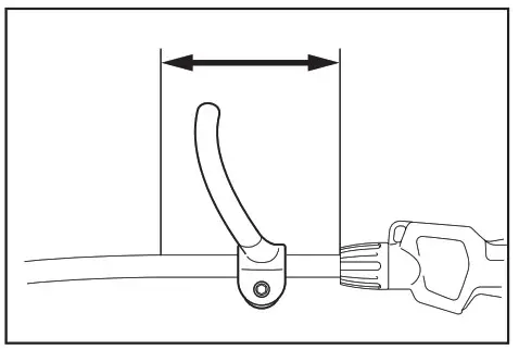 Makita Cordless Grass Trimmer DUR189- Installing the handle 2