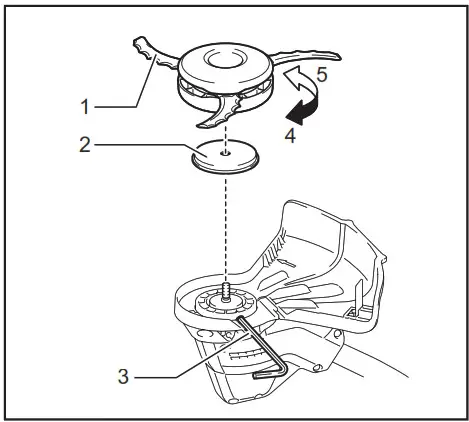 Makita Cordless Grass Trimmer DUR189- Makita plastic