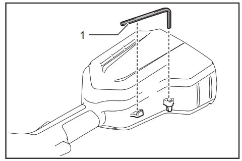 Makita Cordless Grass Trimmer DUR189- being lost