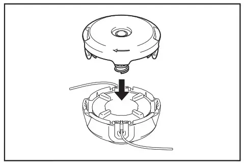 Makita Cordless Grass Trimmer DUR189- secure