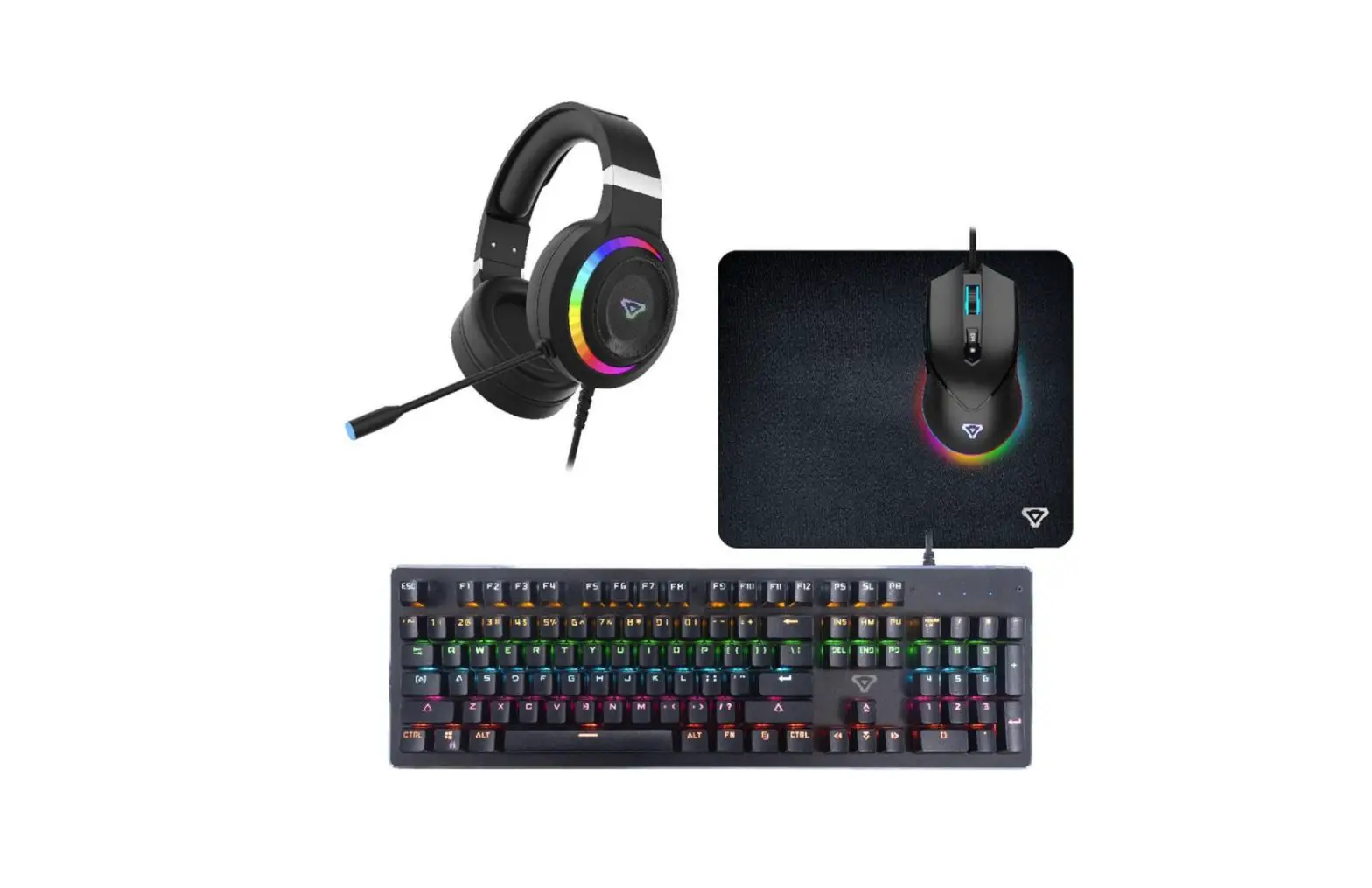 Laser Kbx-ult4in1gl 4-in-1 Ultimate Rgb Gaming Bundle User Guide
