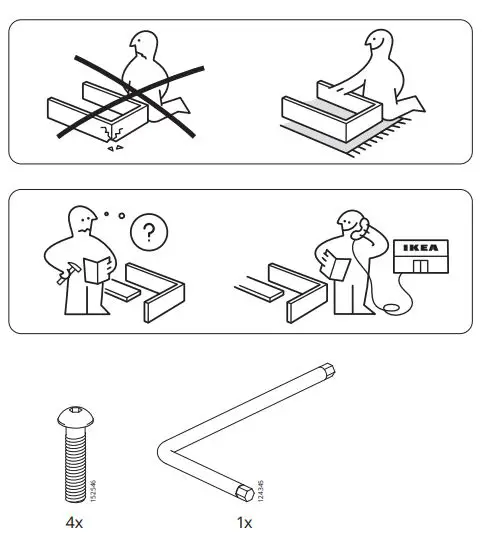 IKEA 904.457.85 Lidkullen Active Sit-Stand Support fig1