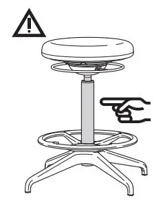 IKEA 904.457.85 Lidkullen Active Sit-Stand Support fig7