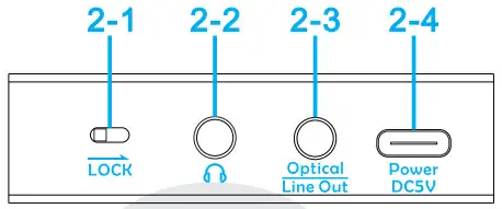 TOPPING BC3 Portable Bluetooth Receiver - real PANEL