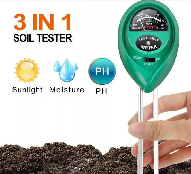 Three-way Meter Soil Tester User Manual