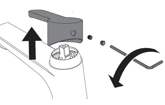 BRISTAN NR BASNW C Nero Basin Mixer Tap fig21