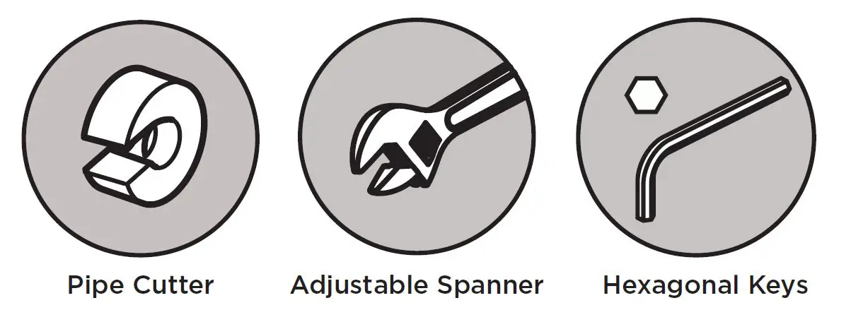 BRISTAN NR BASNW C Nero Basin Mixer Tap fig4