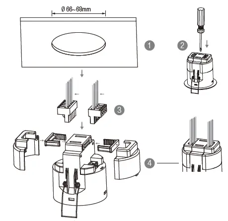 HYTRONIK PIR Standalone Motion Sensor with Bluetooth Mesh FIG 2