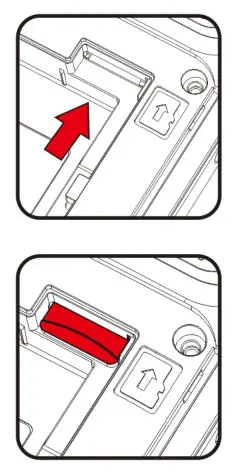 ingenico AXIUM EX8000 Rugged Phone- Microsd