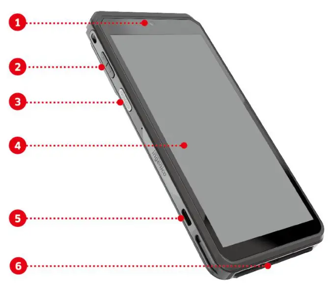ingenico AXIUM EX8000 Rugged Phone- Overview