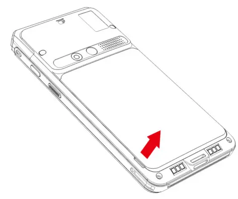 ingenico AXIUM EX8000 Rugged Phone- Remove