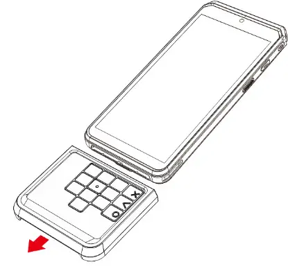 ingenico AXIUM EX8000 Rugged Phone- Take out