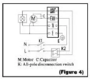 MARTEC Flow Series Ceiling Mounted Exhaust Fan or Fan and Light FIG 4