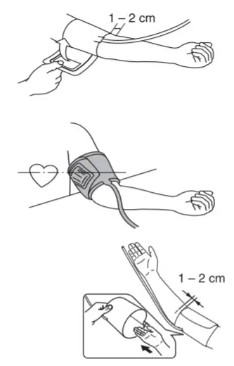 OMRON HEM CS24 Blood Pressure Monitor Smal Cuff - Instructions for use 2