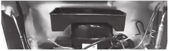 UNIQUE Bottom Mount Refrigerator - WATER CATCH BASIN