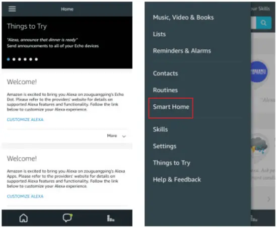 Works with Amazon Alexa
