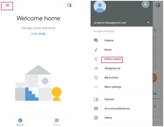 Link Smart Life acount in Home Control