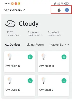 Add Devices in Smart Life APP