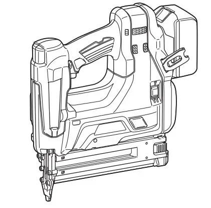 makita DBN500 Cordless Brad Nailer