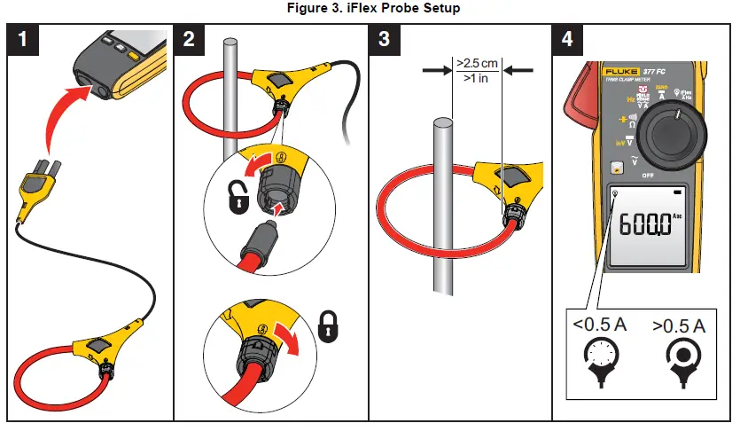 FLUKE 377 FC Clamp Meter-7