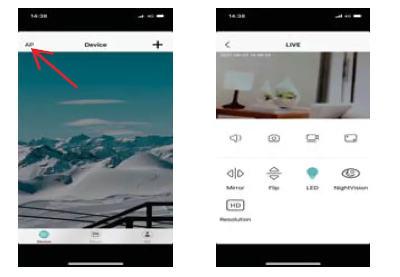 SUNSKY RD03 Wifi Cameras Instruction 3
