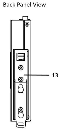 MOXA OnCell 3120 LTE 1 Series Cellular Gateways - Panel Layout 4