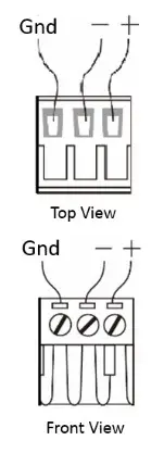 MOXA OnCell 3120 LTE 1 Series Cellular Gateways -Wiring the Power Input